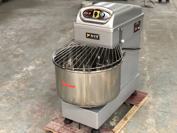 40L 16kg Beautiful Spiral Dough Mixer Nice Price for Sale with Stainless Steel Bowl Mixing Dough Professional Machine