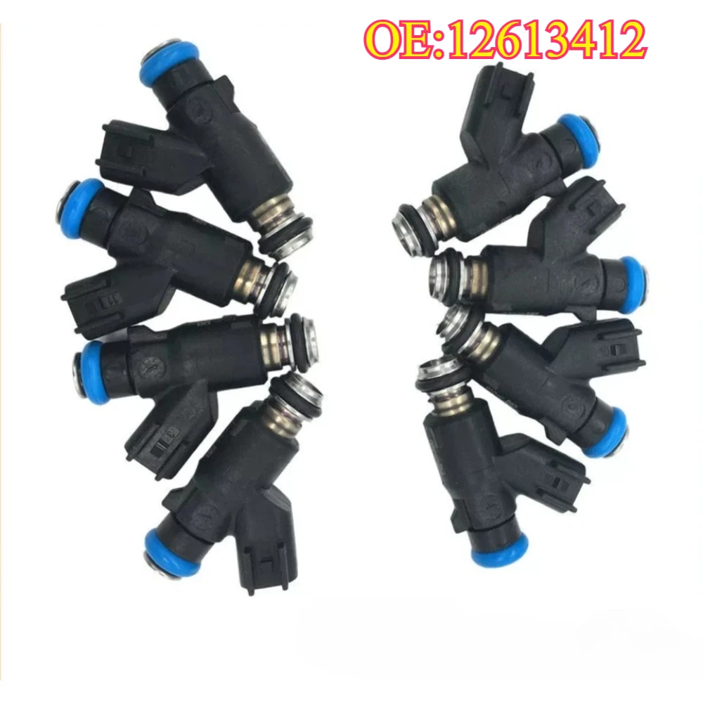 

High quality new for 12613412 8PCS Fuel Injectors Fits for GMC 6.0L Silverado Sierra 10-13 6.6L