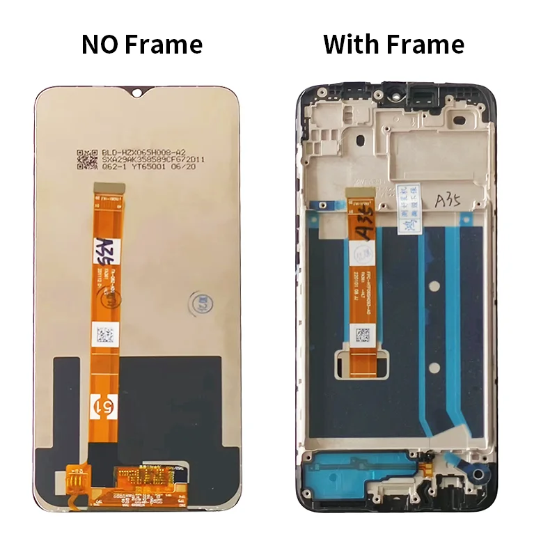 Display LCD per OPPO A16 A16S Display LCD Touch Screen Digitizer Assembly per OPPO A15 A16s A53 sostituzione dello schermo LCD