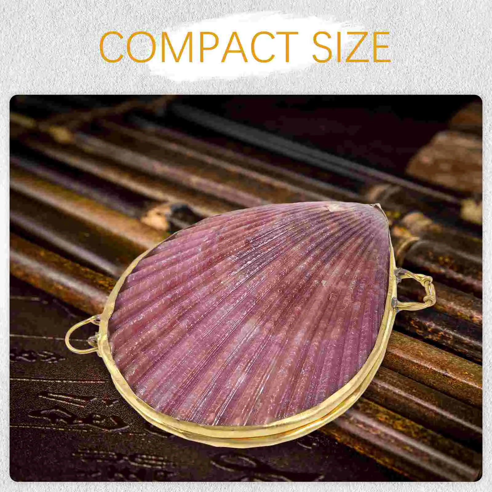 Shell Storage Box Decor Transparent Jeweled Clothing for Gifts Mermaid