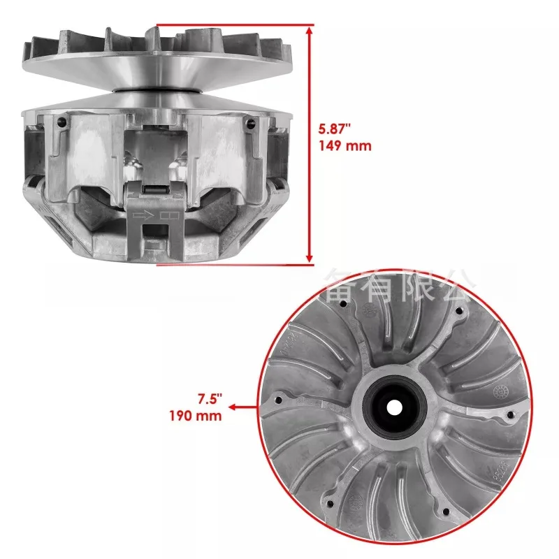 For Primary Drive Clutch for Can-Am Outlander Max 570 2018-2022     420280467, 420280313, 420280391, 420280460, 420280