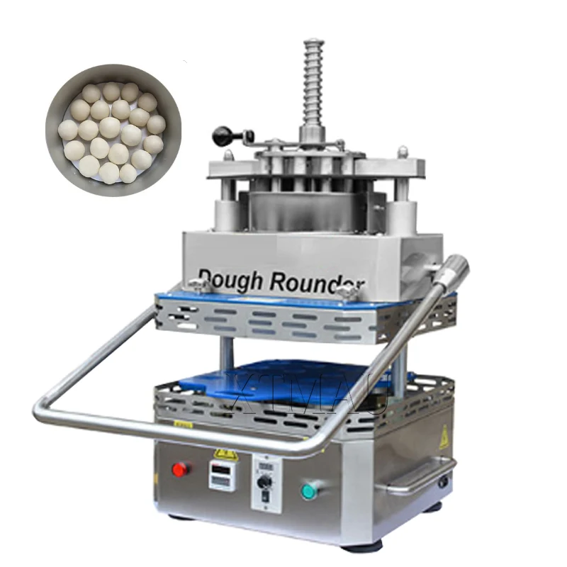 Round Dough Ball Making Equipment Bread Pizza Bakery Dough Cutting Machine Stainless Steel