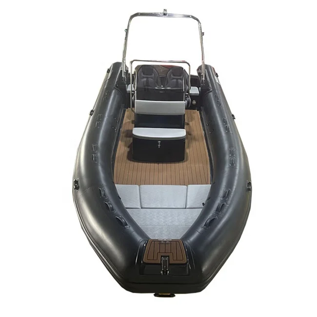

Luxury CE Certificate 16 Passenger Fiberglass RIB 760 Hypalon Rescue Inflatable Boats For Family