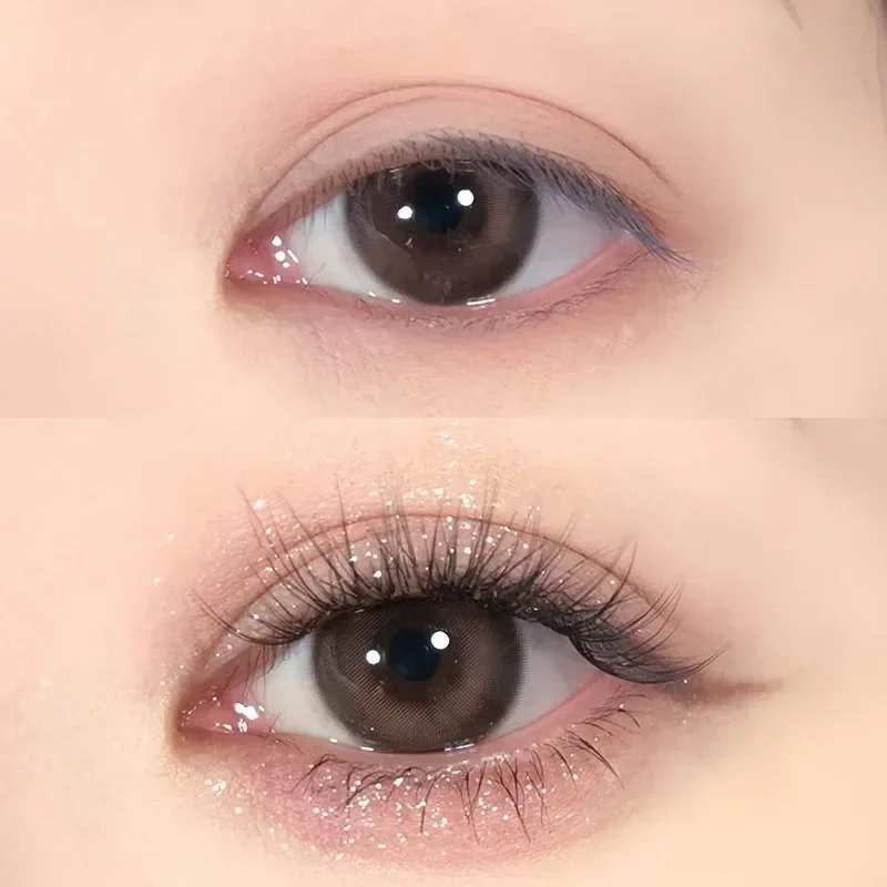 384 مجموعة من الرموش المفردة بتصميم ذيل السمكة، ناعمة وخفيفة، قابلة لإعادة الاستخدام - مثالية للمكياج اليومي