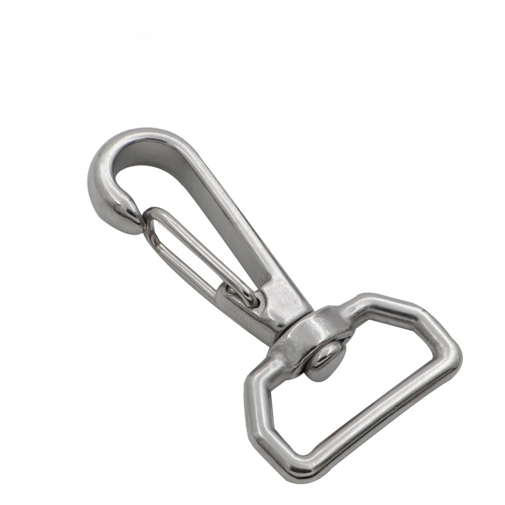 316 Stainless Steel Buckles 360° Rotatable Durable Spring Clasps 27mm Inner Diameter Strap Accessories
