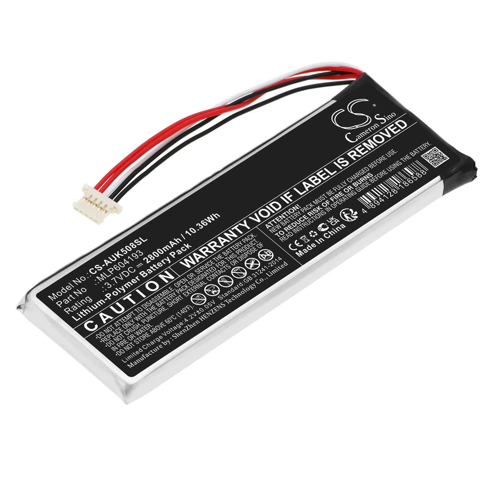 CS Replacement Battery For Autel MaxiTPMS TS508, MaxiTPMS TS508K, TS408, TS508, TS508K, xiTPMS