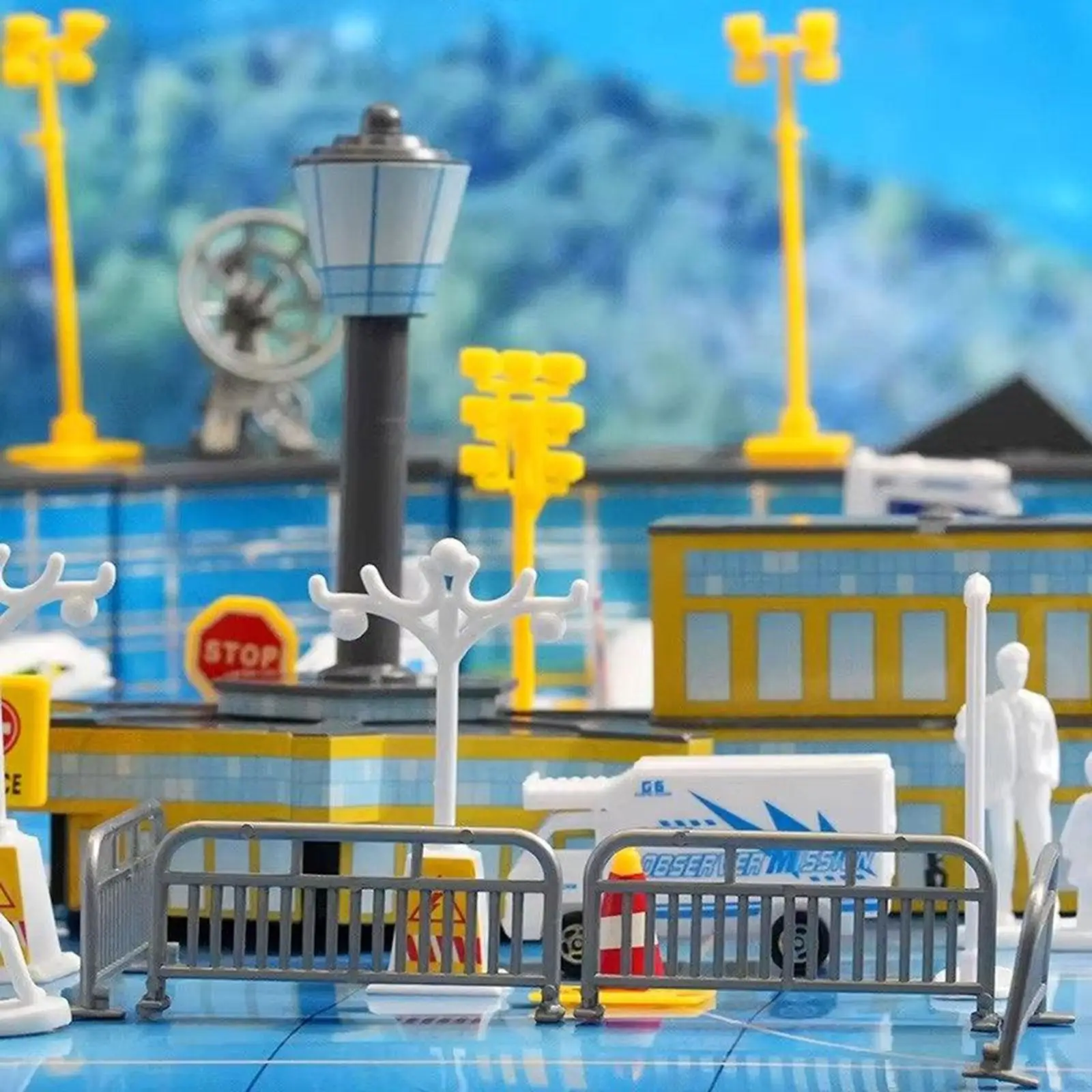 

Детский игровой набор «Аэропорт»: Сборная модель самолета своими руками, игрушки для мальчиков, подарок для детей