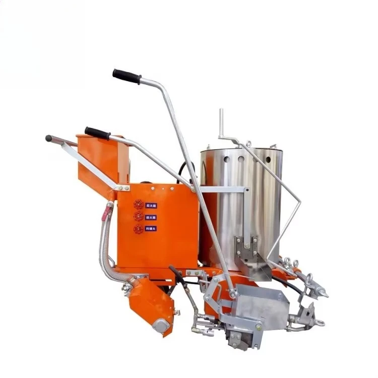 High-quality Manual Pressing Thermoplastic Road Marking Machine, Hot-melt Linear Marking Pen, Straight Marking Line Drawing Tool