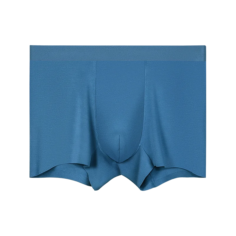 

Men's Underwear, Men's 120-Count Modal Boxer Briefs, Seamless, Antibacterial, Summer Thin Style, Breathable Shorts
