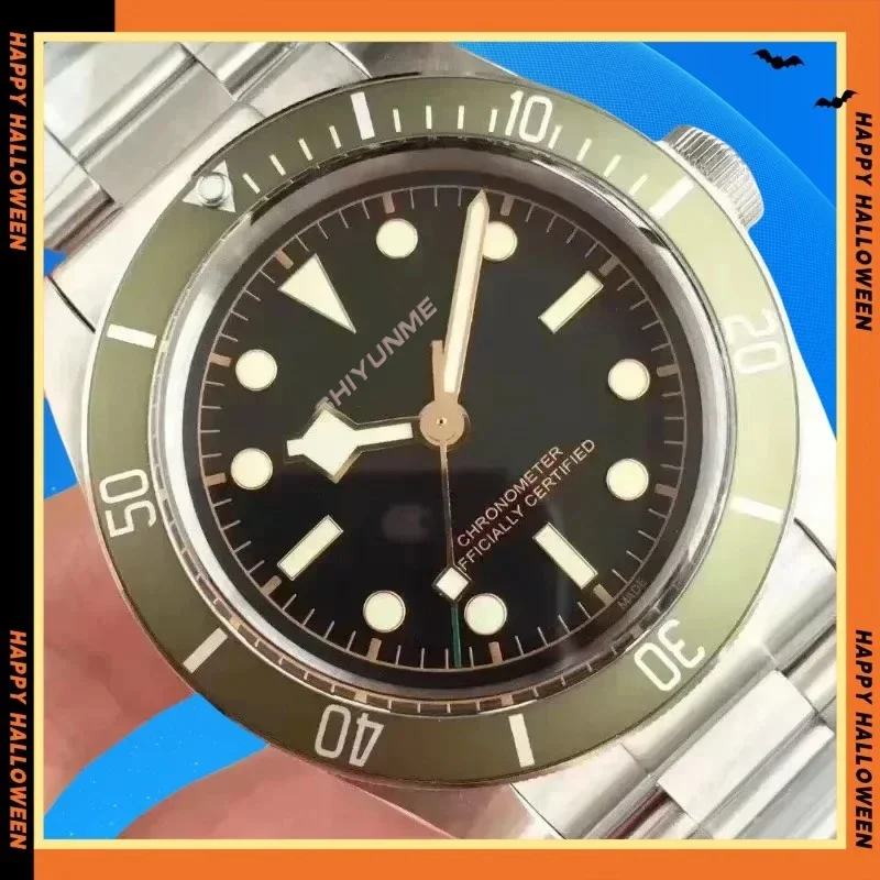 A333 Store Black Bay Qualityapphire Crystal Automatic Mechanical Men's Watch ستانلس ستيل للرجال