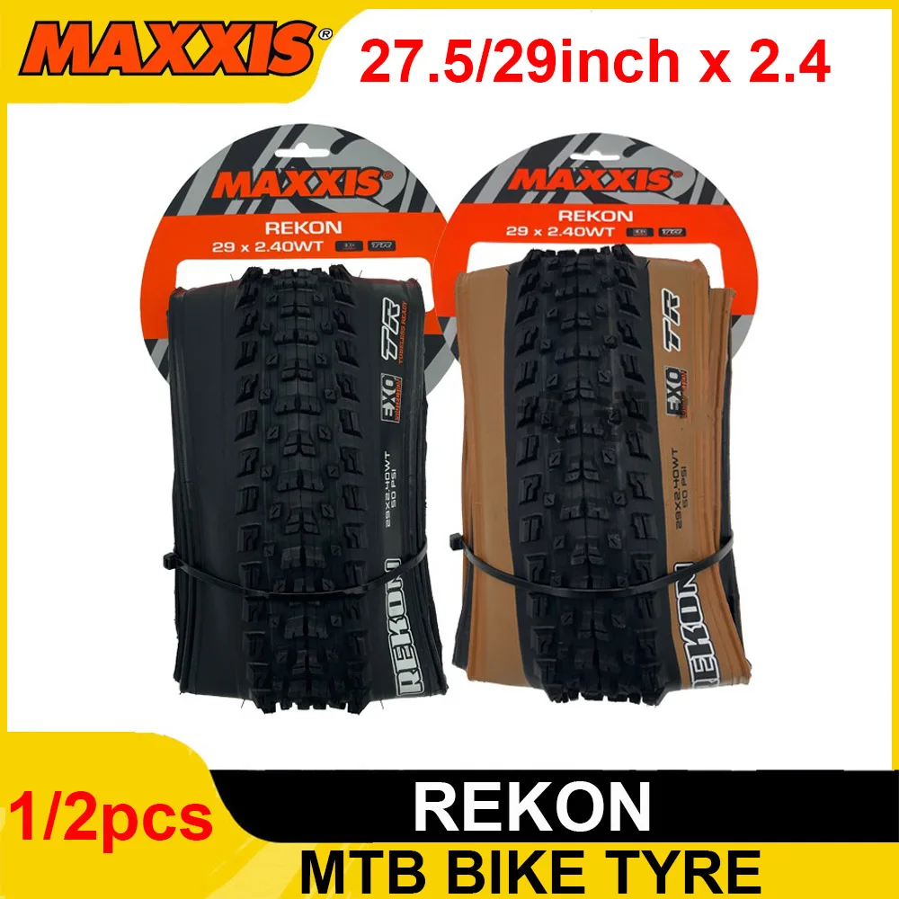 1/2 шт. MAXXIS REKON XC 29 дюймов 27,5 дюймов x 2,4/2,6 бескамерная шина для горного велосипеда MTB велосипедная шина велосипедные шины