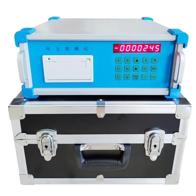 

Blind hole method stress detector welding casting machining residual internal stress detection equipment stress detection test