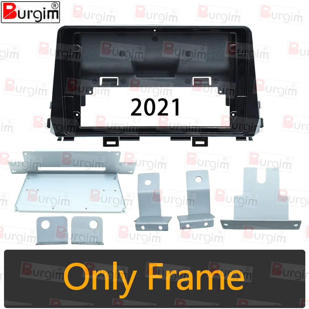 UGAR Kit Montage Autoradio GPS KIA Picanto Morning TA 2011 - Fascia 2 DIN Précision OEM