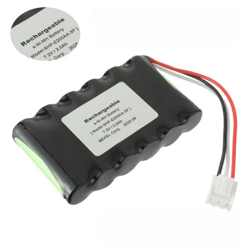 6HP-E200AA-3P High Quality Medical Battery 7.2V 2000mAh for BEXEL CARE VISION OM100 Brand New Replacement Battery