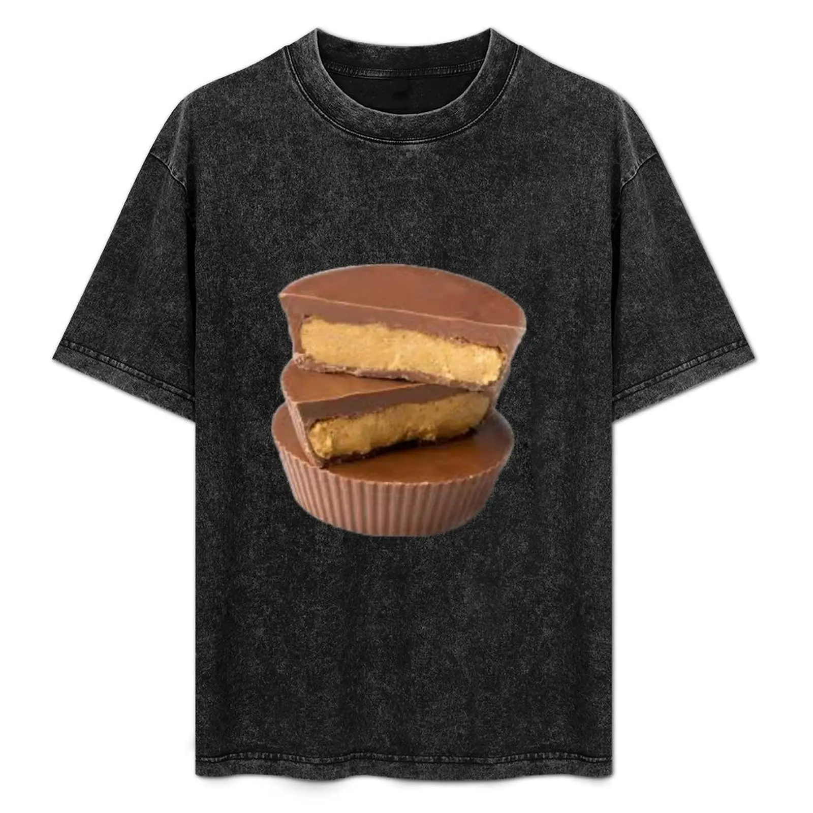 Chocolate Peanut Butter Cups T-Shirt Holiday Lightweight T-Shirt