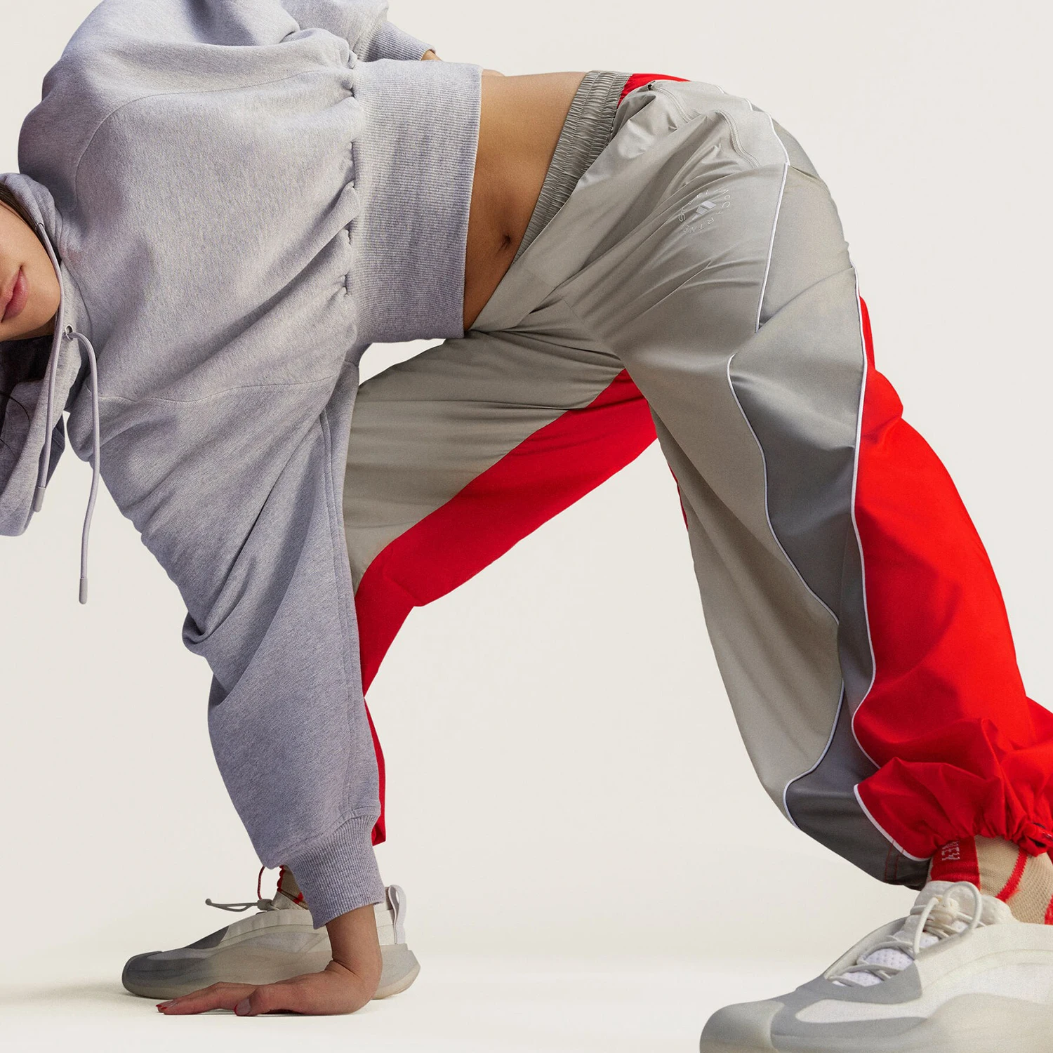 Adidas genuine TRACK PANTS women's woven adjustable sports pants JI5135