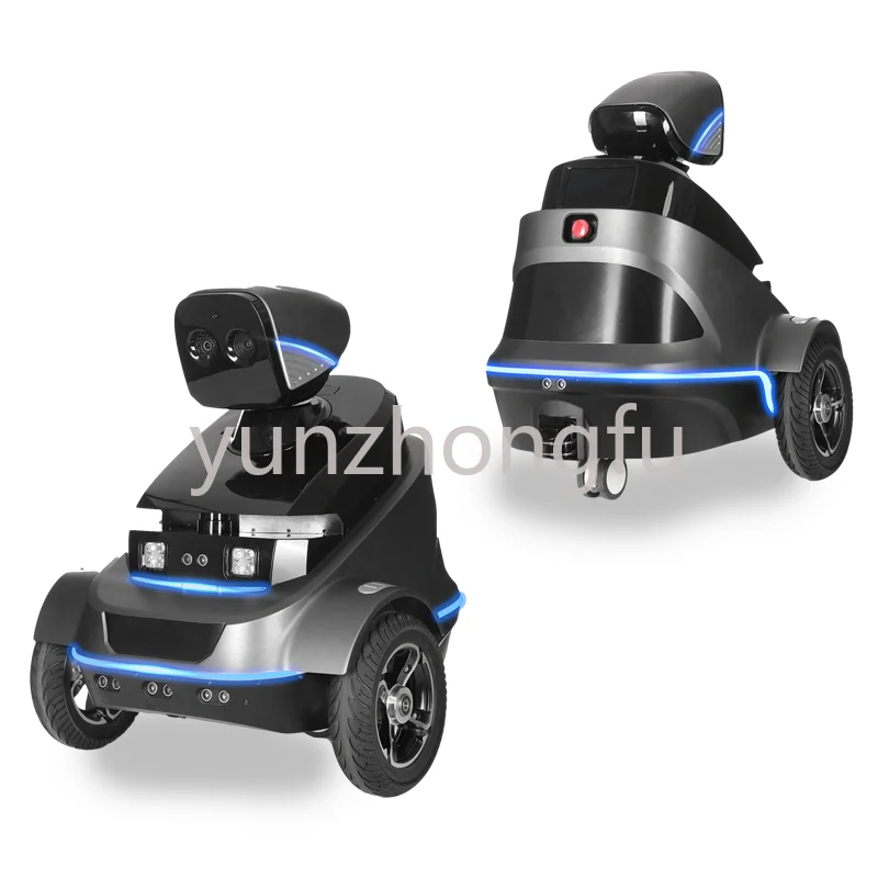 Patrol robot S2 intelligent security security inspection automatic patrol HD monitoring face smoke fire, etc.