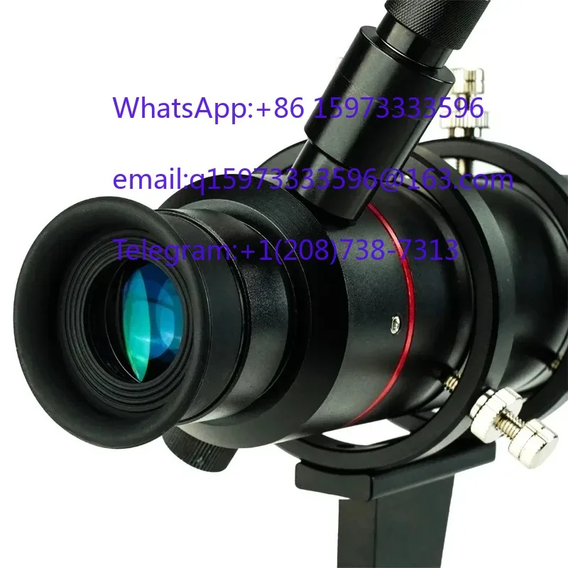 SV208 Astronomical Telescope Finder Scope 8x50 Straight Through Correct Image with Illuminated Reticle for Stargazing