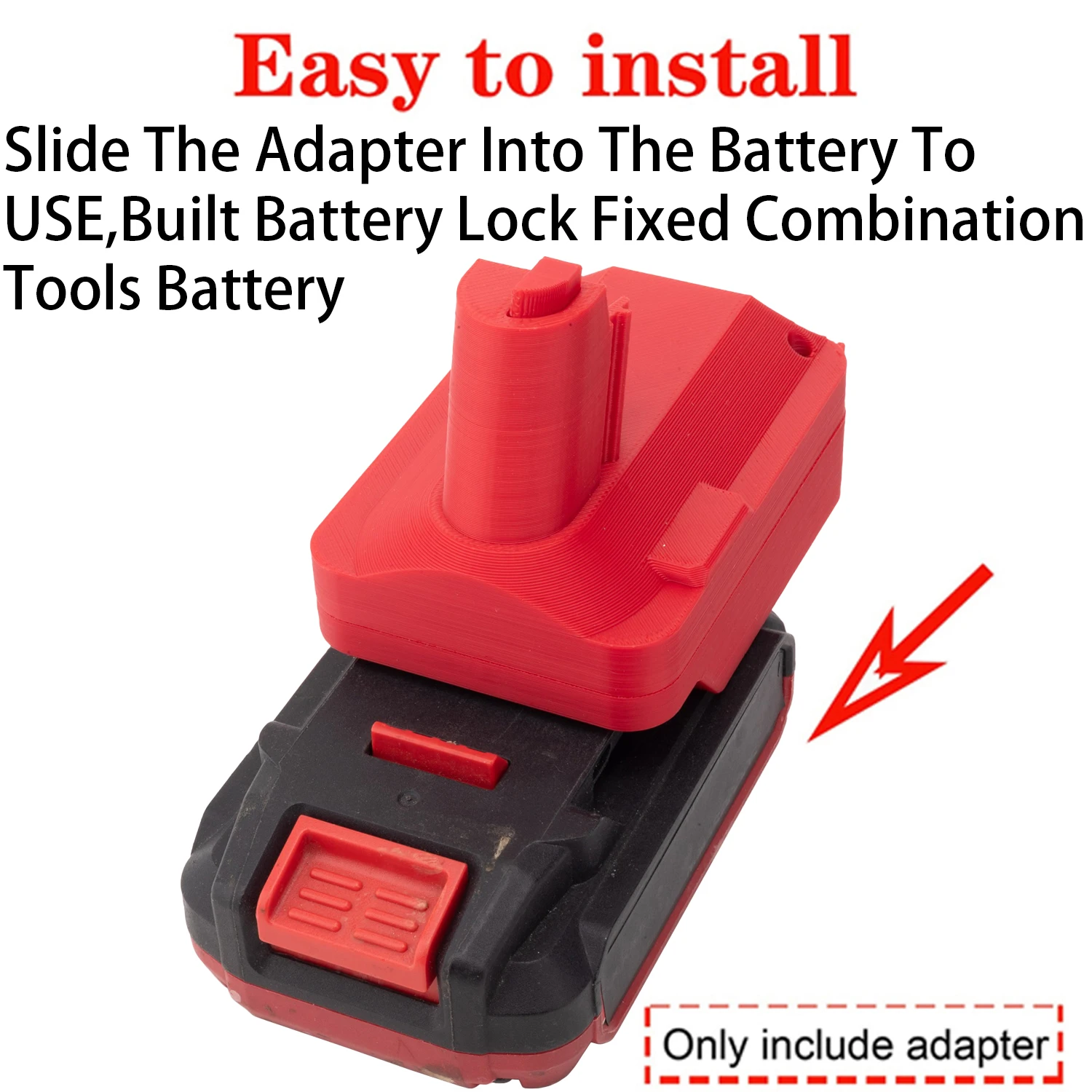 Adapter For Dyson V7 V8 Vacuum Cleaner Tool To Bauer 20V Li-ion Battery Adapter Converter Power Tool Accessory