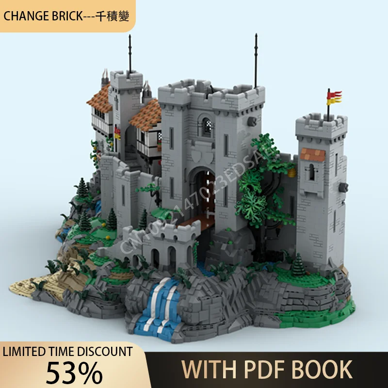 MOC 4544PCS Lion Knight's Castle Modelar City DIY Education Creative Children Brick Toy Birthday Building Christmas Gift Blocks