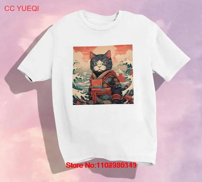 Hokusai X Cat | Great Wave Off Kanagawa | Art T shirt | Unisex