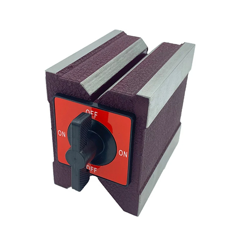 Switch-Type Magnetic Triangle Table Magnetic Base V-Block Right-Angle Magnetic Base Magnetic V-Shaped Frame