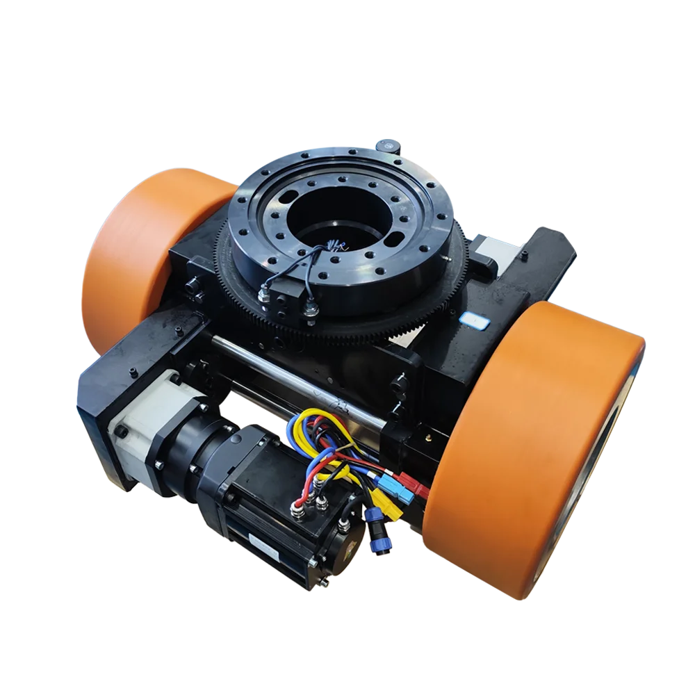 Strong Power 10000KG Traction Mechanism AGV Robot Material Handling Equipment Part Different Drive Wheel With Low Height
