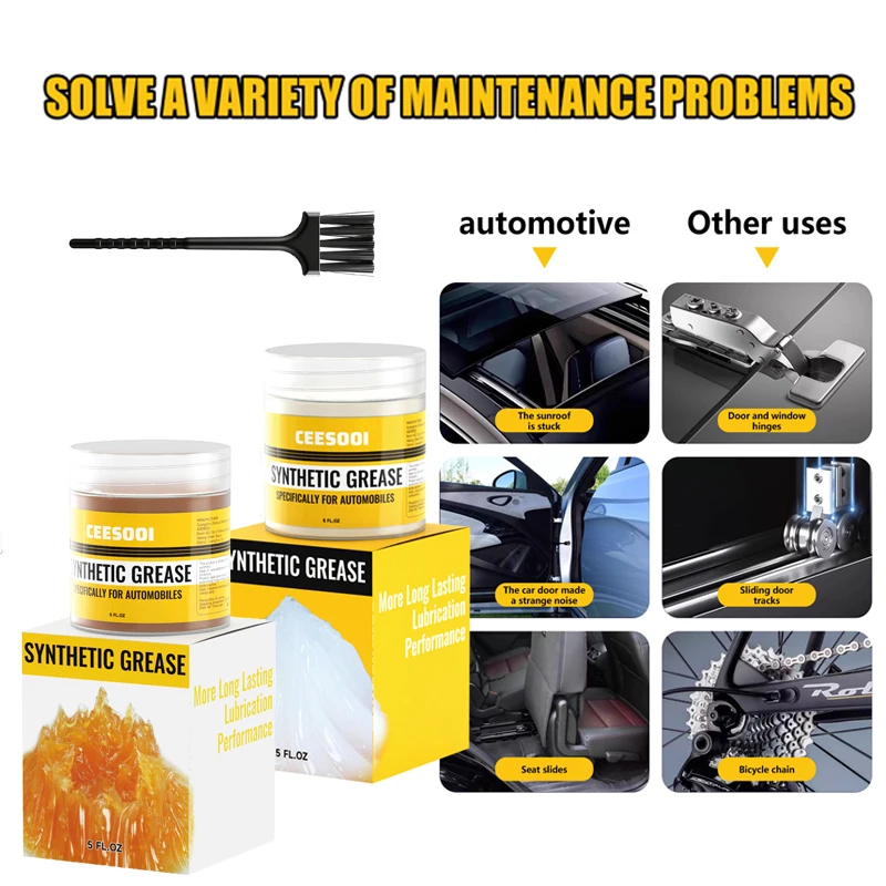 For Automobile Hub Bearings Metal Surfaces  Automotive Grease Waterproof Lubricant High Temp Grease Wheel Bearing Grease
