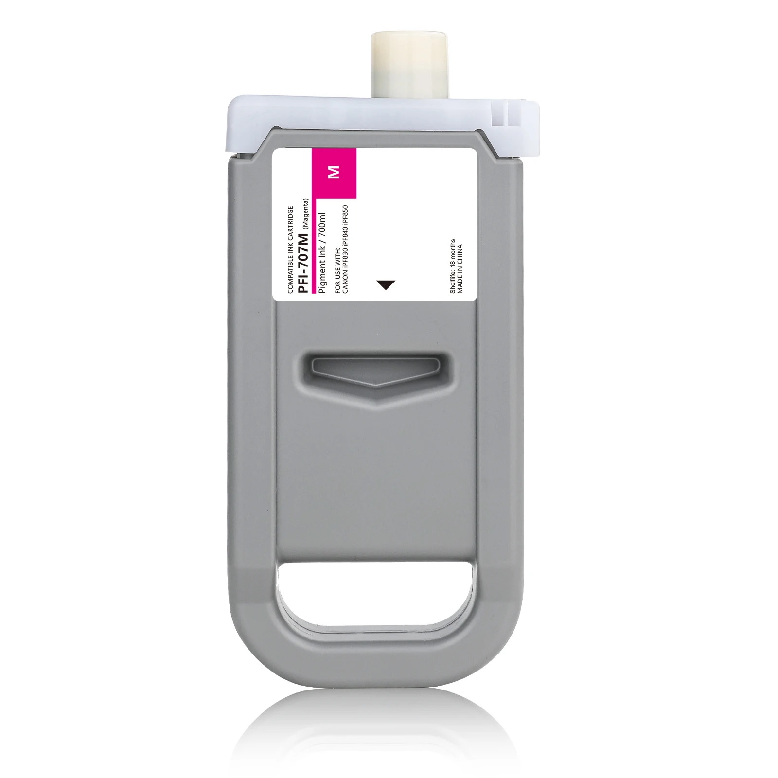 Winnerjet PFI-707 PFI707 Compatible Ink Cartridge with Pigment Ink with One Time Use Chip for Canon IPF830 IPF840 IPF850 Printer
