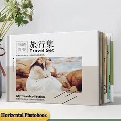 12inch Horizontal DIY customized photo to Photobook album souvenir book for wedding Graduation travel presents birthday gift