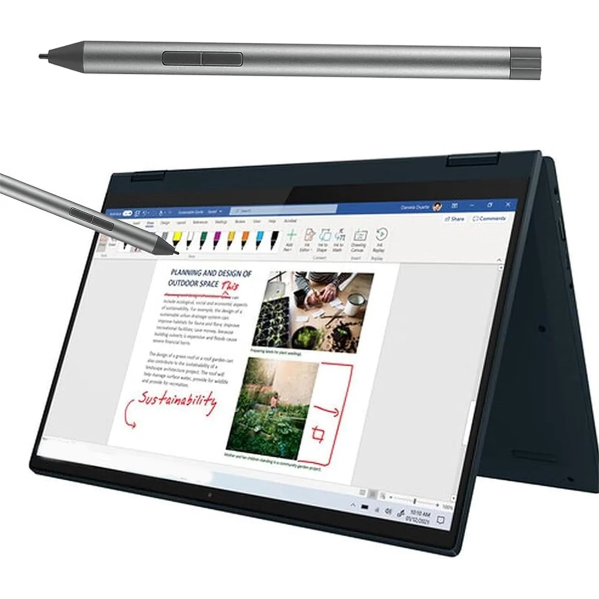 SMIEA Per Lenovo Digital Pen 3 Compatibile con Lenovo Yoga 6/7/9 Pen,YogaBook 9 II,IdeaPad Flex 5 Pen,ThinkBook 13x G2