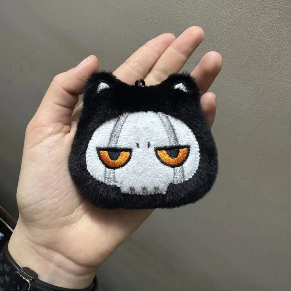 Game Ghost Simon Riley Cosplay Plush Cotton Doll Keychain Bag Pendant Unisex Halloween Decoration Accessory Prop