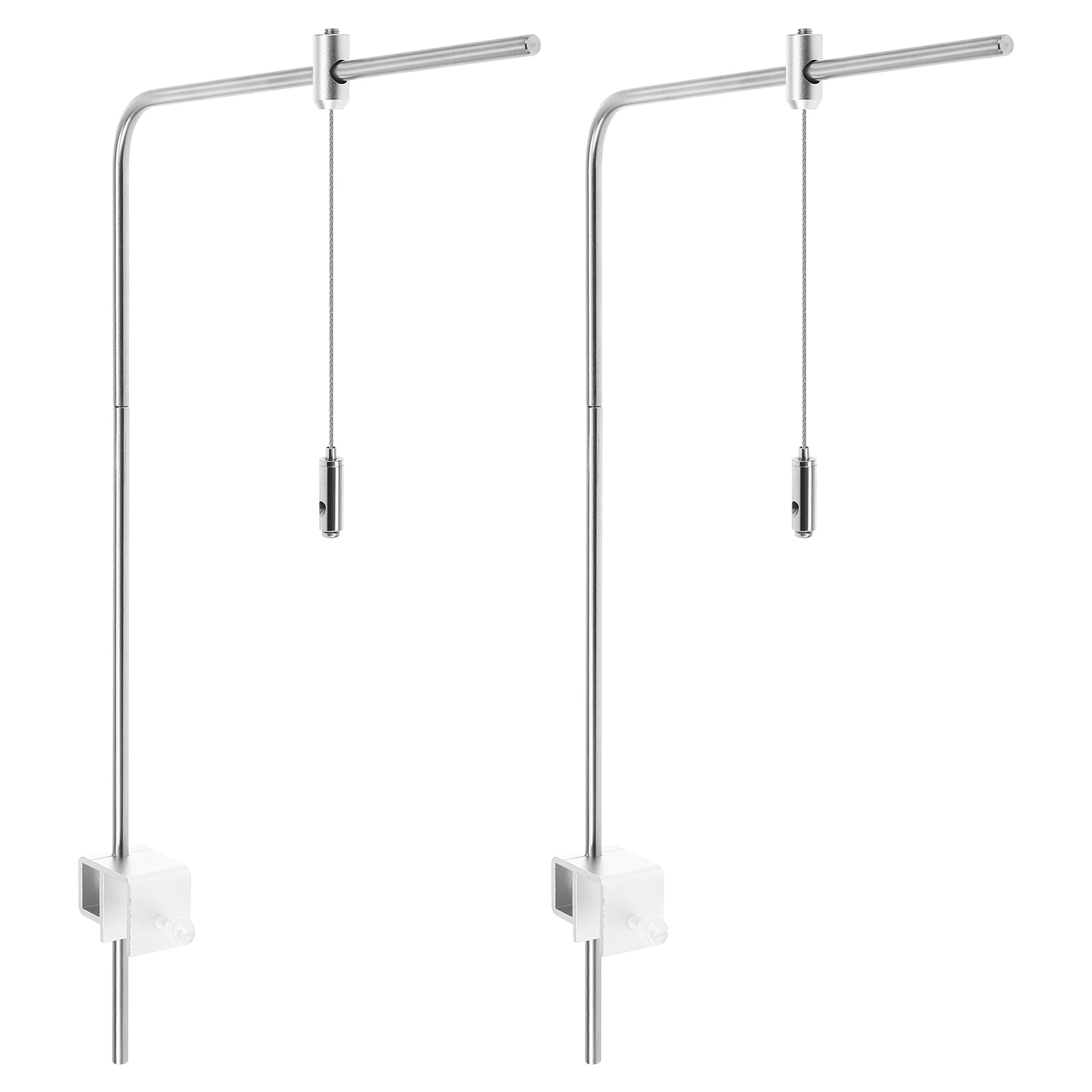 

Aquarium Light Hanger Fish Tank Stand Plant Riser Rack Accessories Adjustable Length Lighting Holder