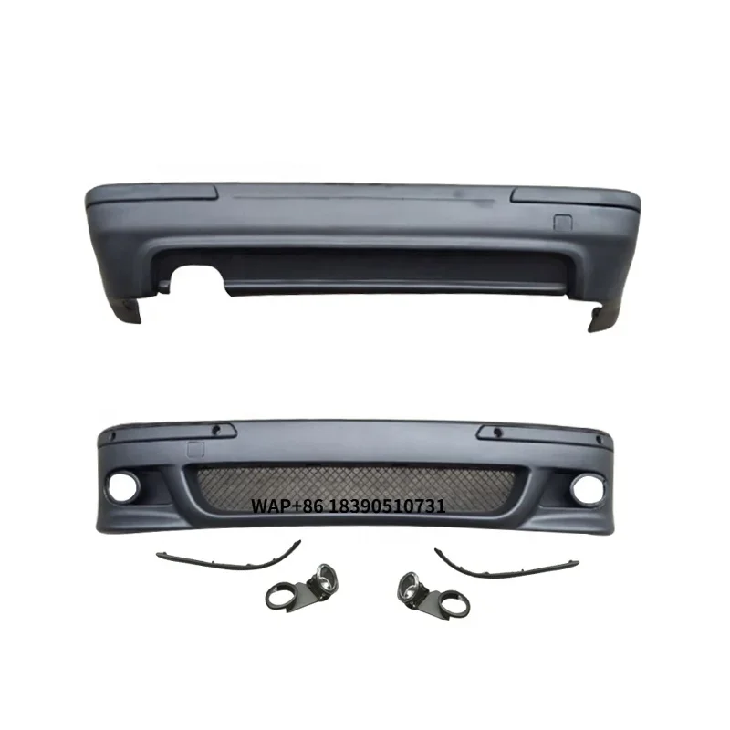 PP Car Bumpers for 5 Series E39 520i 1995-2003 Upgrade M5 Style Front Bumper Rear Bumper