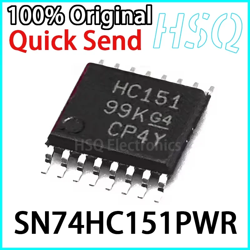 5PCS Genuine SN74HC151PWR Screen Printed HC151 TSSOP-16 Multiplexer Brand New in Stock