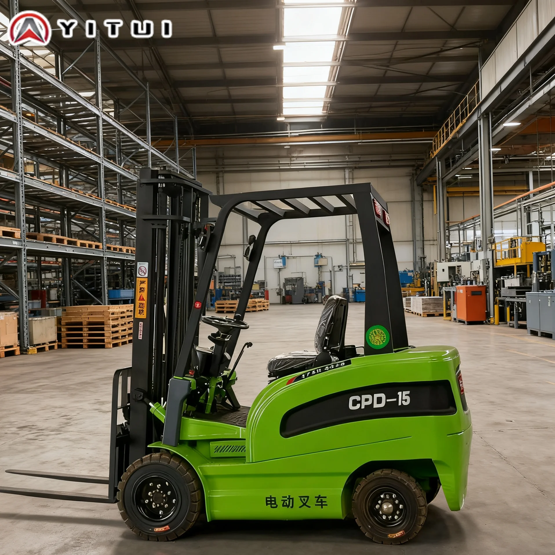 

3.5T Electric Forklift Industrial Material Handling Equipment with Strong Power & Stable Performance Customized