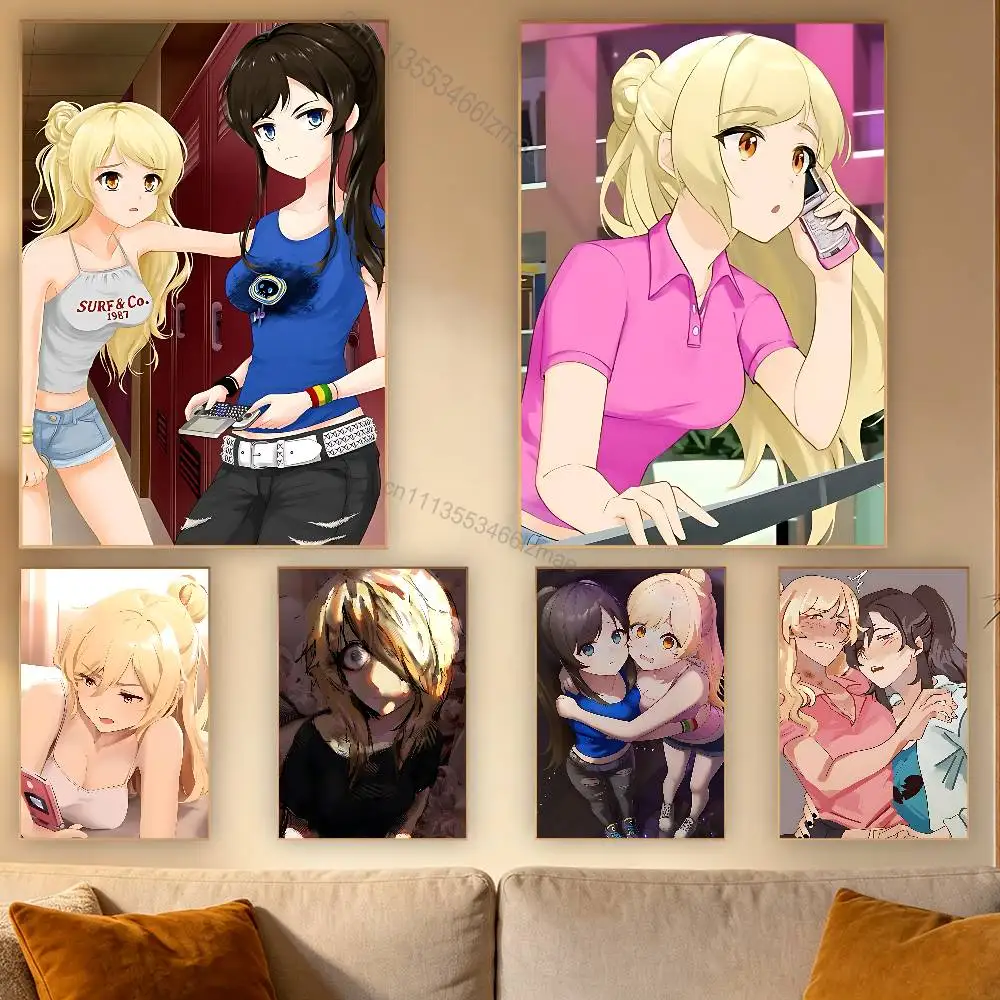 Game C-Class of 09 Cute Poster Wall For Sticky Decoration Waterproof Home Living Room Bedroom Bar