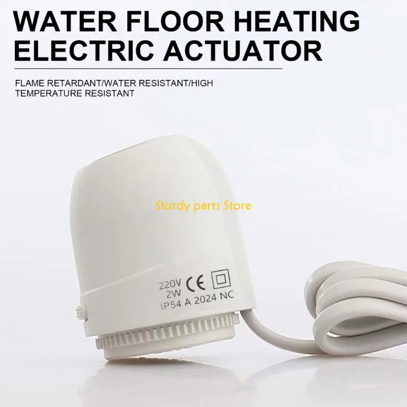 97QC 220 فولت 30x1.5 مللي متر المحرك الحراري الكهربائي صمامات المبرد الحراري صمامات مغلقة عادة رئيس فاصل المياه