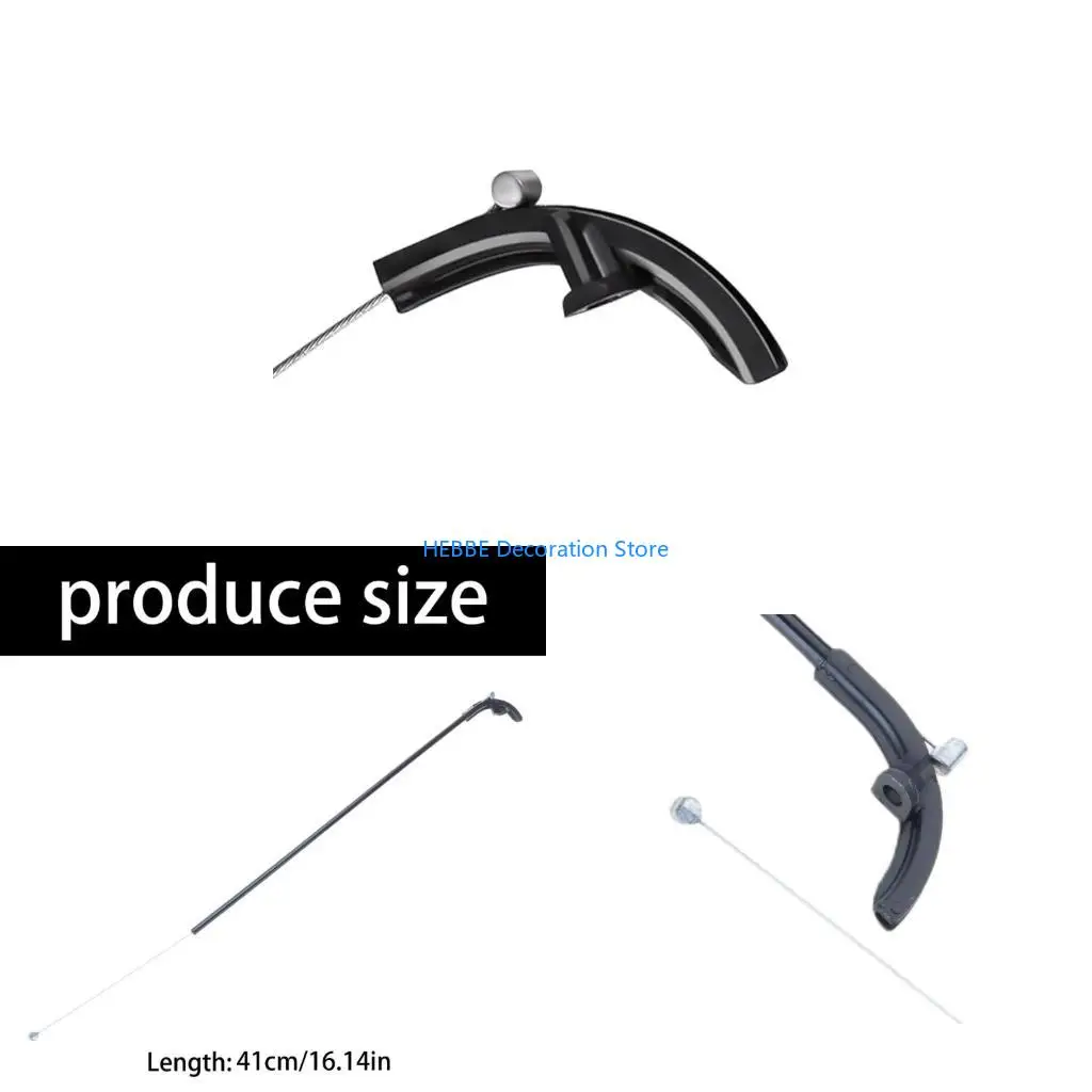 B0KC Reliable Grass Cutter Throttle Linkage Cable Leads Reinforced Ends for FS50CEL