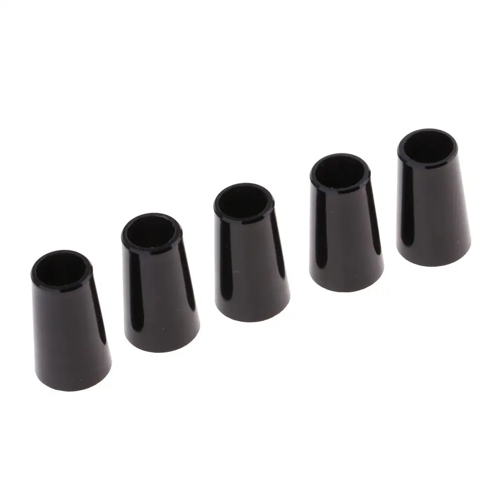 2x 5pcs Black Golf Shaft Sleeve Ferrules .335 .370 Adapter Black, 0.335 Wood