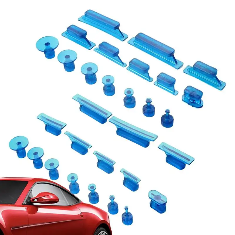 

Car Dent Remover 15pcs Dent Removal Puller Tabs Dent Repairs Tools Set Multipurpose Glue Pulling Tabs Auto Body Kits For Car