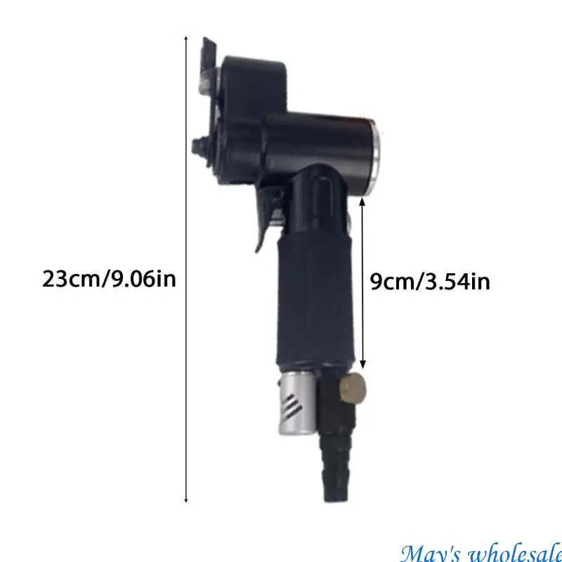 Tragbarer luftbetriebener Schleifer mit Schleifgummi -Eisen -Pad für den industriellen Gebrauch 448a
