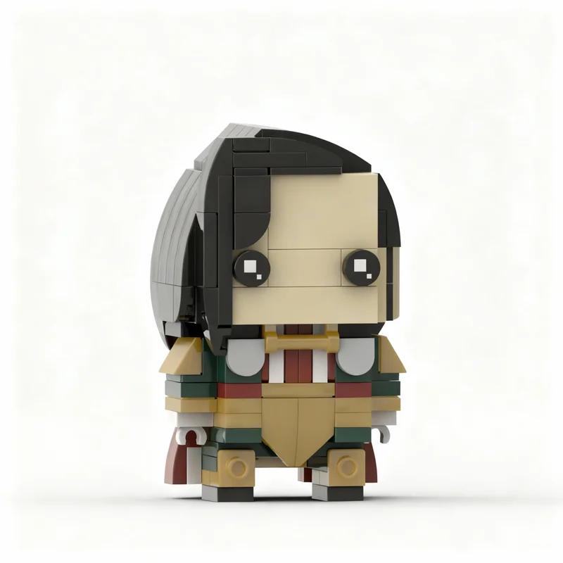 179pcs MOC Vayne Carudas Solidor Final Fantasy XII BrickHeadz Model Toys Building Blocks Architecture Christmas Gift Art Craft