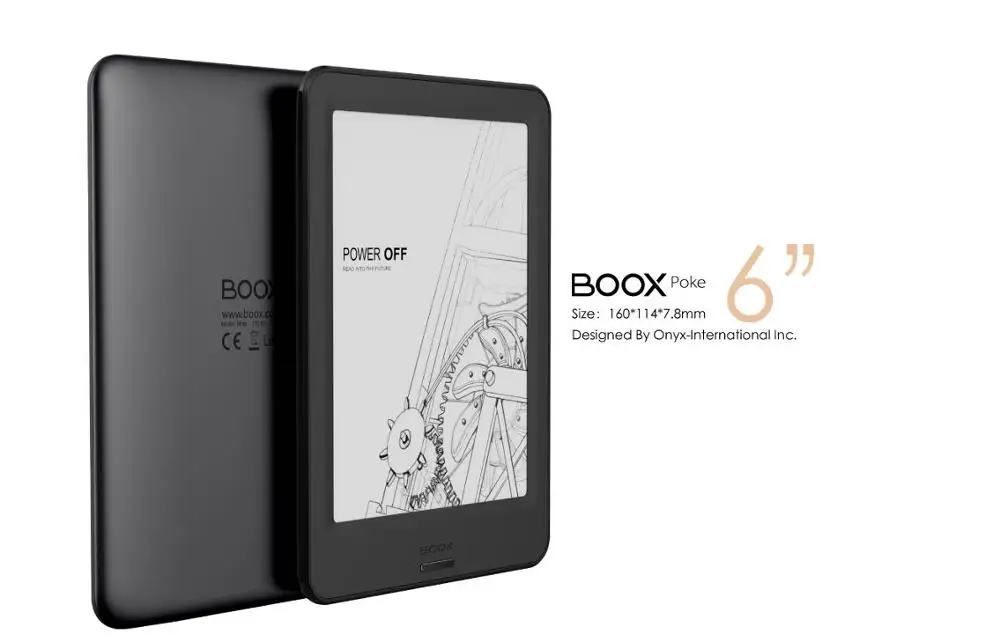 Onyx Boox 6 inch small sixe  hot sale ebook reader Boox Poke Pro for wholesales