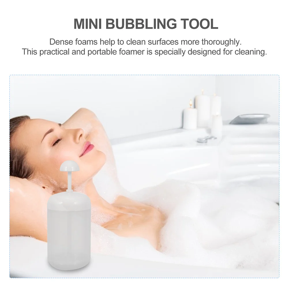 แก้วทำฟองแบบง่าย 2 ชิ้น ใช้งานสะดวก สร้างฟองเยอะใน 20 วินาที สำหรับล้างหน้า เจลอาบน้ำ ตกแต่งบ้าน