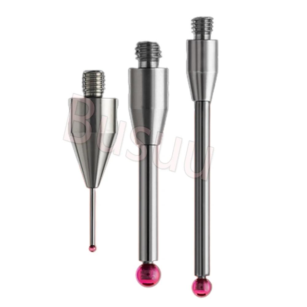 Three dimensional probe 2442 measuring needle 0.5/1.0 ruby measuring head 7632 tungsten steel measuring rod thread M3