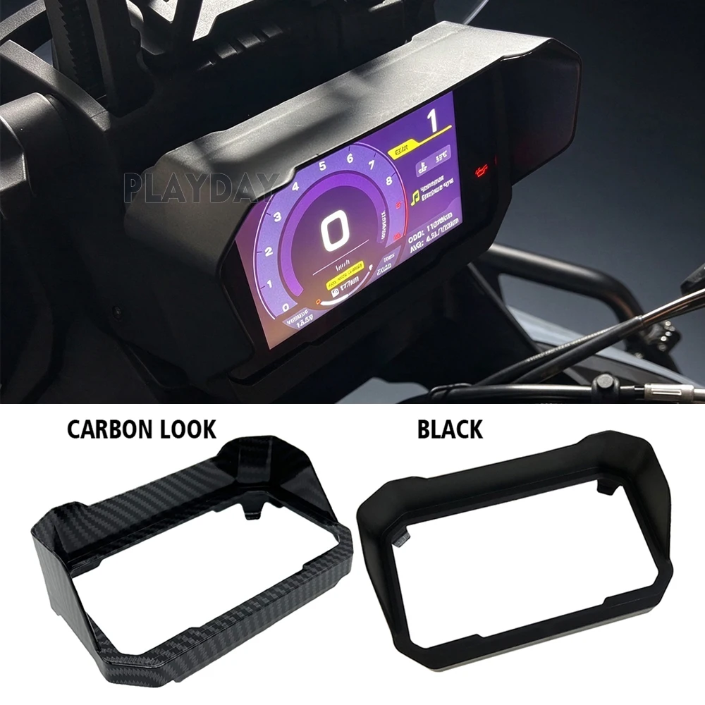 Carbon Black Sun Visor Instrument Hat For CFMOTO 450MT 450 MT ﻿450mt CF450MT 700MT ADV 2024 2025 Motorcycle Cover Protection