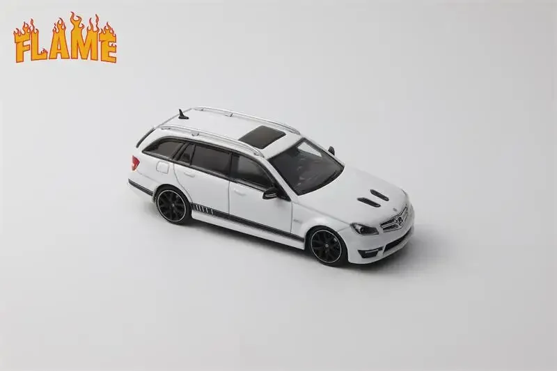 **พรีออเดอร์** เปลวไฟ 1:64 C63 Edition 507 Wagon รถโมเดล Diecast