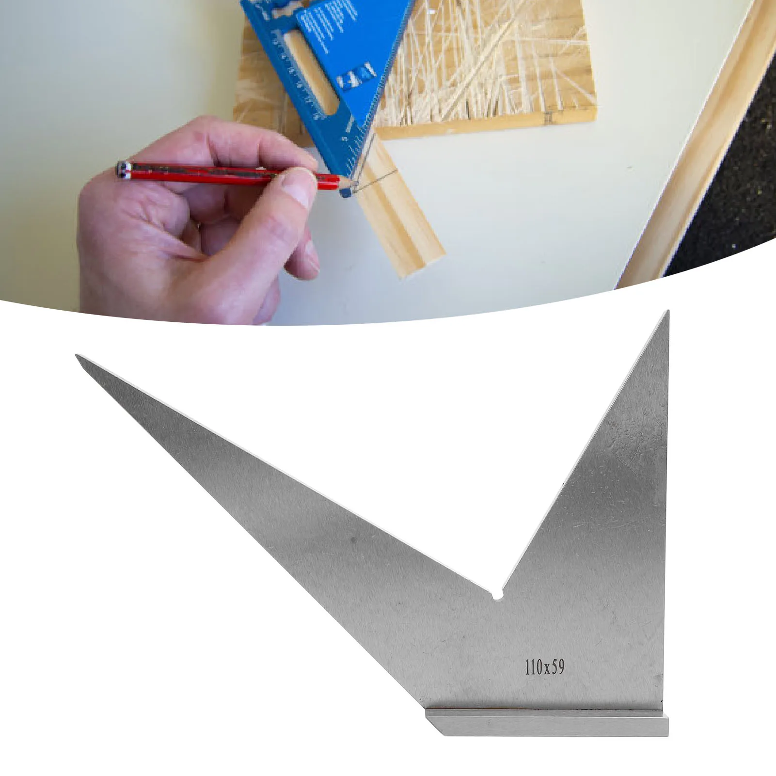 Machinist  Multi Angle Miter  30 45 90 120 Degree DIN 875/2 Standard Angle Ruler Machinist Engineer  with Base