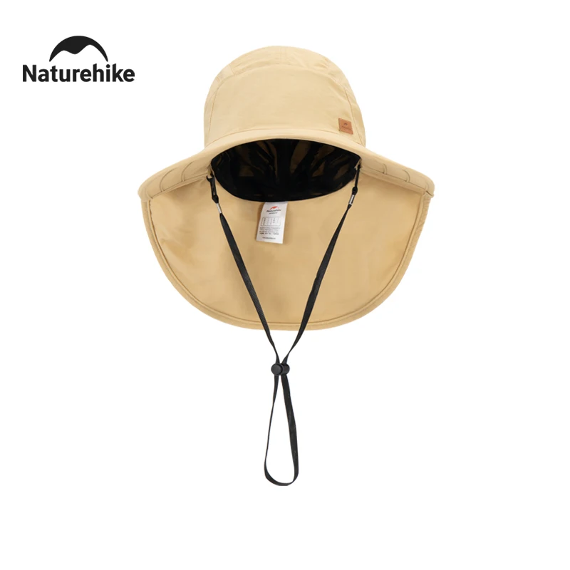 Naturehike 2026 New Climbing Hat Adjust Folding UPF50+ Sun Protection Camping Cap Ultralight 9cm Widen Outdoor Windproof Hats